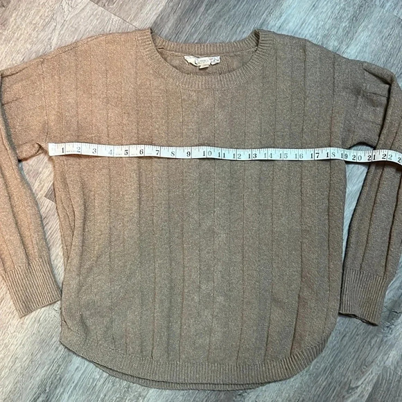 Pink Republic light brown pullover sweater - Picture 2 of 6